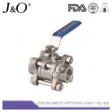 High Quantity Stainless Steel 3PC Ball Valve